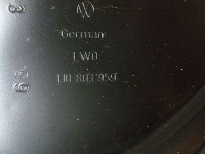 2000 Audi TT Mk1 / 8N - Fuel Pump Tank Cover, Cover for Sender Unit 1J08039592